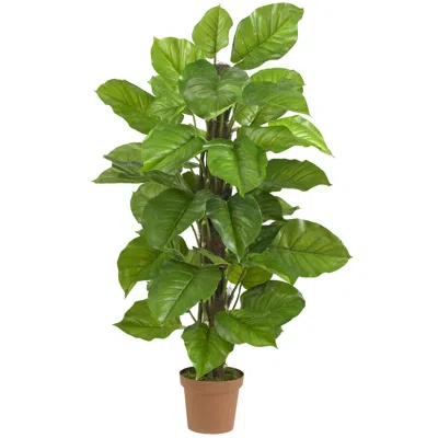 Homplanti 52" Large Leaf Philodendron Plant (real Touch)