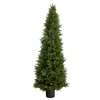 Homplanti 5.5' Cypress Topiary Tree Uv Resistant (indoor/outdoor)