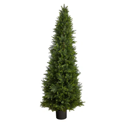 Homplanti 5.5' Cypress Topiary Tree Uv Resistant (indoor/outdoor)