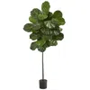 Homplanti 5.5' Fiddle Leaf Artificial Tree