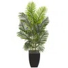 Homplanti 5.5' Paradise Palm Artificial Tree In Square Planter