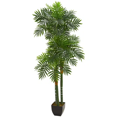 Homplanti 5.5' Triple Areca Palm Artificial Tree