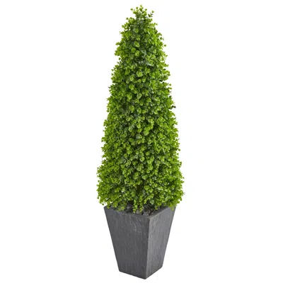 Homplanti 57" Eucalyptus Artificial Tree In Planter (indoor/outdoor)
