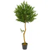 Homplanti 58" Olive Artificial Tree Uv Resistant (indoor/outdoor)