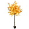 Homplanti 6' Autumn Maple Artificial Tree