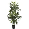 Homplanti 6' Bamboo Palm Tree W/606 Lvs
