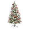 Homplanti 6' Christmas Tree W/200 Led 50 Globe Lights And 906 Lvs