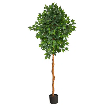 Homplanti 6' Ficus Artificial Tree