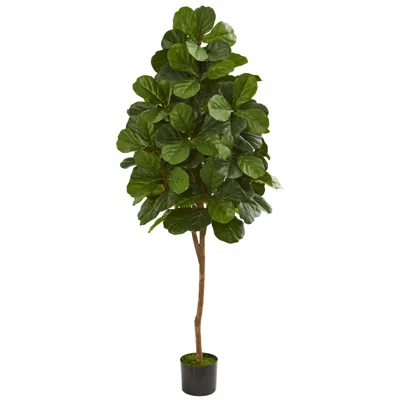 Homplanti 6' Fiddle Leaf Fig Artificial Tree