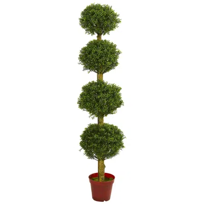 Homplanti 6' Four Tier Boxwood Topiary Uv Resistant (indoor/outdoor)