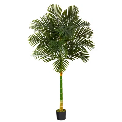 Homplanti 6' Golden Cane Artificial Palm Tree