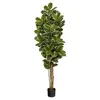 Homplanti 6' Oak Artificial Tree Uv Resistant (indoor/outdoor)