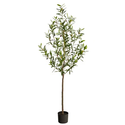 Homplanti 6' Olive Artificial Tree