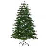 Homplanti 6' Yukon Mixed Pine Artificial Christmas Tree With 864 Tips