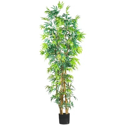 Homplanti 7' Fancy Bamboo Tree W/2275 Lvs