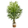 Homplanti 8' King Palm Tree In Handmade Natural Jute & Cotton Planter