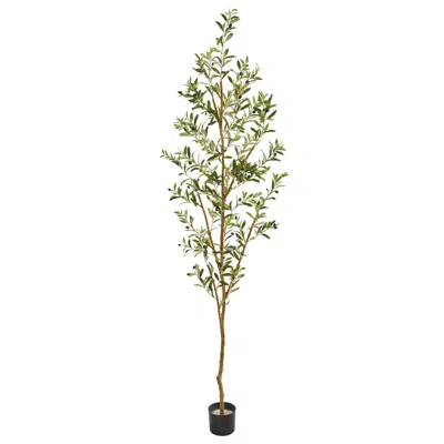 Homplanti 82" Olive Artificial Tree In Green
