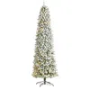Homplanti 9' Slim Montreal Xmas Tree With 1860 Tips And 600 Lights