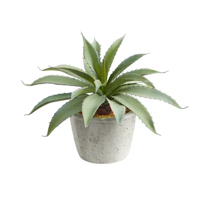 Homplanti Aloe Succulent Artificial Plant 9"
