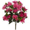 Homplanti Azalea Artificial Plant (set Of 4) 13"