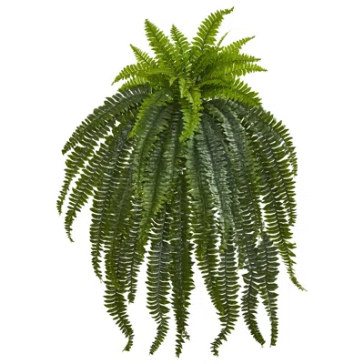 Homplanti Boston Fern Artificial Plant 46" In Green