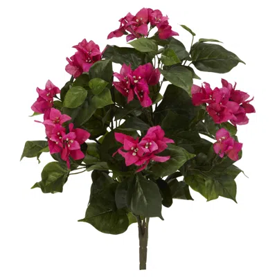 Homplanti Bougainvillea Artificial Plant (set Of 3) 20"