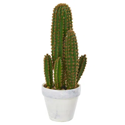 Homplanti Cactus Succulent Artificial Plant 1.5" In Burgundy