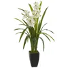 Homplanti Cymbidium Orchid Artificial Plant 39"