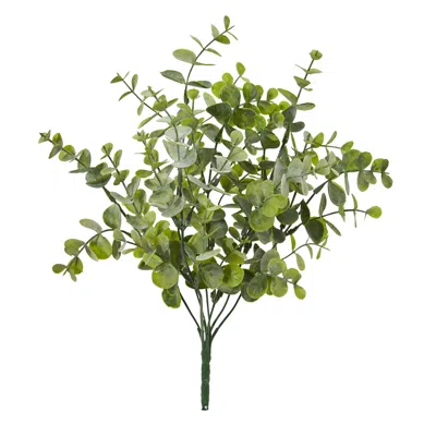 Homplanti Eucalyptus Pick Artificial Plant (set Of 24) 13" In Green