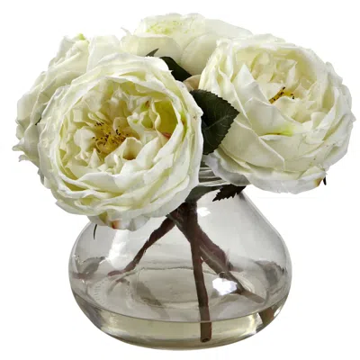 Homplanti Fancy Rose W/vase