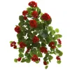 Homplanti Geranium Artificial Plant (set Of 2) 26"