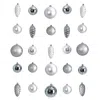 Homplanti Holiday 23 Count Lux Shatterproof Ornament Set