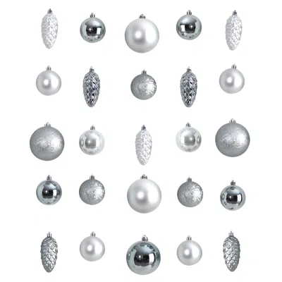 Homplanti Holiday 23 Count Lux Shatterproof Ornament Set