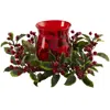 Homplanti Holly Berry Candelabrum
