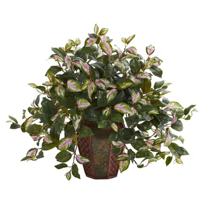 Homplanti Hoya Artificial Plant In Decorative Planter