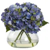 Homplanti Large Blooming Hydrangea W/vase