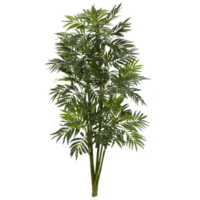 Homplanti Mini Bamboo Palm Artificial Plant 3'