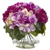 Homplanti Mixed Hydrangea W/vase Beauty