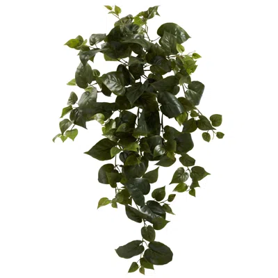 Homplanti Philo Hanging Artificial Plant (set Of 3) 34" In Gold