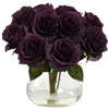 Homplanti Rose Arrangement W/vase