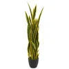 Homplanti Sansevieria Artificial Plant 4'
