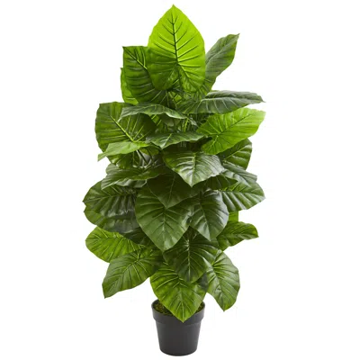 Homplanti Taro Artificial Plant In Green