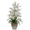 Homplanti Triple Dancing Lady Silk Flower Arrangement