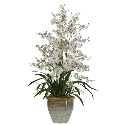Homplanti Triple Dancing Lady Silk Flower Arrangement