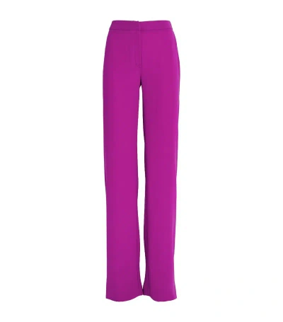 Honayda Straight-leg Trousers In Purple
