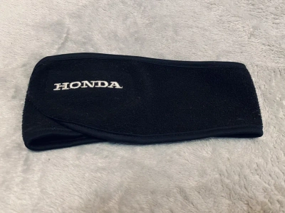 Pre-owned Honda X Vintage Honda Headband Warm Vintage Black Hat