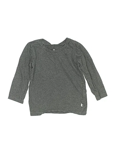 Pre-owned Honest Baby Clothing Kids' 3/4 Sleeve T-shirt In Gray
