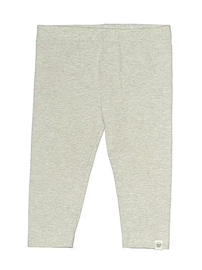 Pre-owned Honest Baby Clothing Kids' Leggings In Gray