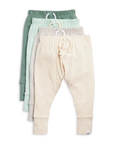 Honest Baby Girls' 4 Pack Jogger Pants - Baby In Palm Beach