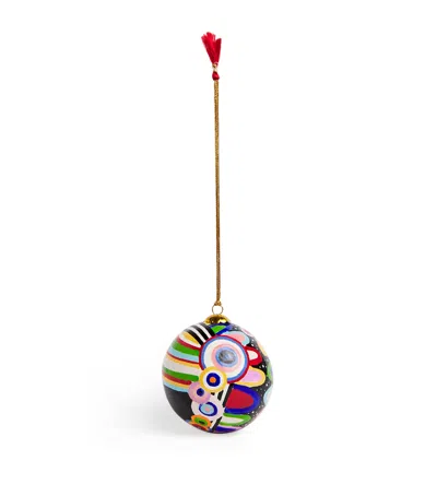 Honest Circles Art Bauble In Multi